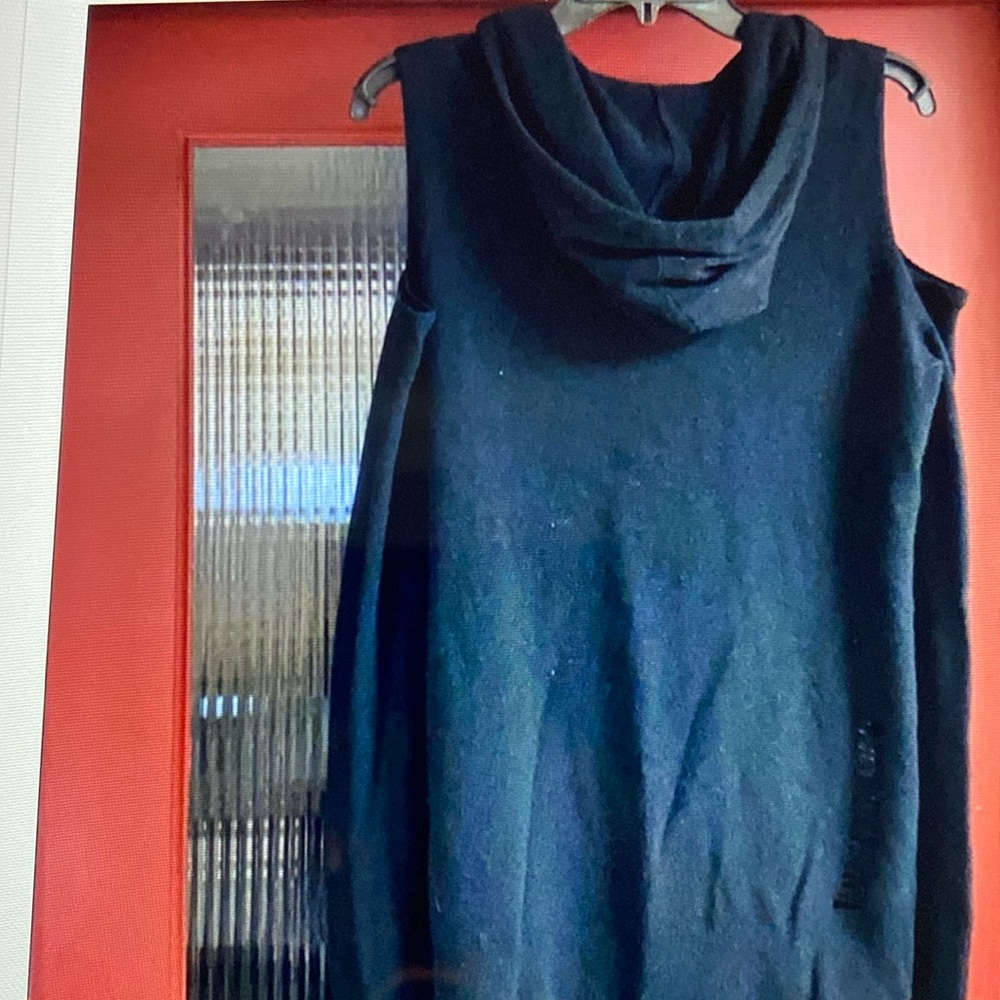 Pam&Gela Wool Cashmere Blend Hoodie Sweater New - Picture 2 of 7
